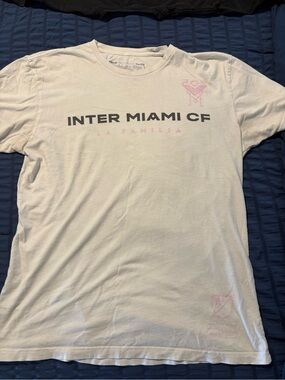Mitchell & Ness Inter Miami CF White TShirt